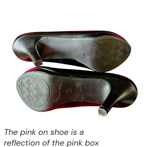 DREAM PAIRS Women's New In Box City-OT Black Open Toe High Heel Shoes Size 8.5 M - Picture 12 of 16